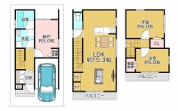 南向きにつき明るい住まい♪すっきり全室収納付き!
2沿線利用可能で通勤通学に便利!
毎日の買い物に便利なフレスコスマイル藤森店は徒歩7分!