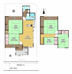 閑静な住宅地！お庭が魅力的な和風建築のお家♪
2沿線利用可で通勤通学に便利！