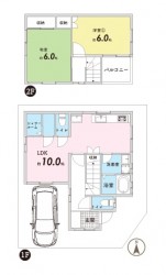 南東角地につき陽当り良好♪
2025年2月リフォーム済！民泊運営中！
駐車場あり♪トイレが2ヶ所あるのも嬉しいポイント！