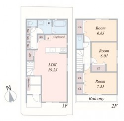 南向きにつき明るい陽射しが差し込むリビング♪
全居室6帖以上でゆったり♪京阪『墨染』駅までは徒歩7分
快適な住まいで新生活をスタート♪