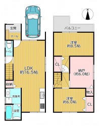伏見区の不動産の事ならライフワンにお任せください 大型ロフト等、充実した設備が備わった築浅戸建♪
雨の日も安心のカーポート付き！3沿線4駅利用可！
毎日のお買い物に便利なカナートモール伏見店は徒歩8分♪