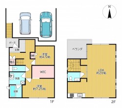 伏見区の不動産の事ならライフワンにお任せください JR藤森駅まで徒歩2分！前道約7mで駐車も楽々♪
藤ノ森小学校までは徒歩5分で子育て世帯にも安心！
約20帖のゆったりリビングで家族団らんを♪