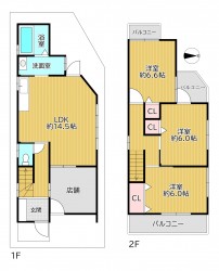 令和3年10月建築！築浅店舗付き3LDK物件！
忙しい朝でも嬉しい京阪『墨染』駅歩2分♪
藤ノ森小学校は徒歩2分の身近さ！子育て世代の方も安心♪