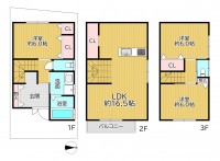 ≪建築条件付≫現況更地！建築プラン例あり！
2沿線3駅利用可！生活利便施設も充実の立地♪
深草小学校は徒歩9分で子育て世代の方も安心です！