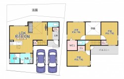 伏見区の不動産の事ならライフワンにお任せください 間口広々9m超え！前道約6.5mで駐車も楽々♪
京阪『墨染』駅徒歩5分の好立地！便利な3沿線4駅利用可！
全居室6帖以上のゆったりとしたすまいで新生活をスタート♪