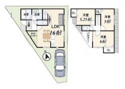 伏見区の不動産の事ならライフワンにお任せください ≪建築条件付≫現況更地！角地につき開放感のあるすまい♪
2沿線利用可で通勤通学に便利！
毎日の買い物に便利なフレスコ深草店は徒歩4分！
