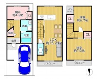 伏見区の不動産の事ならライフワンにお任せください 2026年12月完成予定！閑静な住宅地♪
充実の設備で快適な新生活をスタート！
忙しい朝に嬉しい中書島駅までは徒歩9分♪
