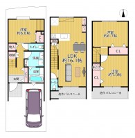 伏見区の不動産の事ならライフワンにお任せください 2沿線3駅利用可！徒歩圏内に小中学校があり子育て世帯にも安心の住環境！
全居室にクローゼットあり！
充実の設備が整う住まいで快適な新生活を♪