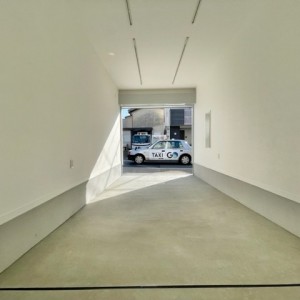 土間 照明用のレールも設置